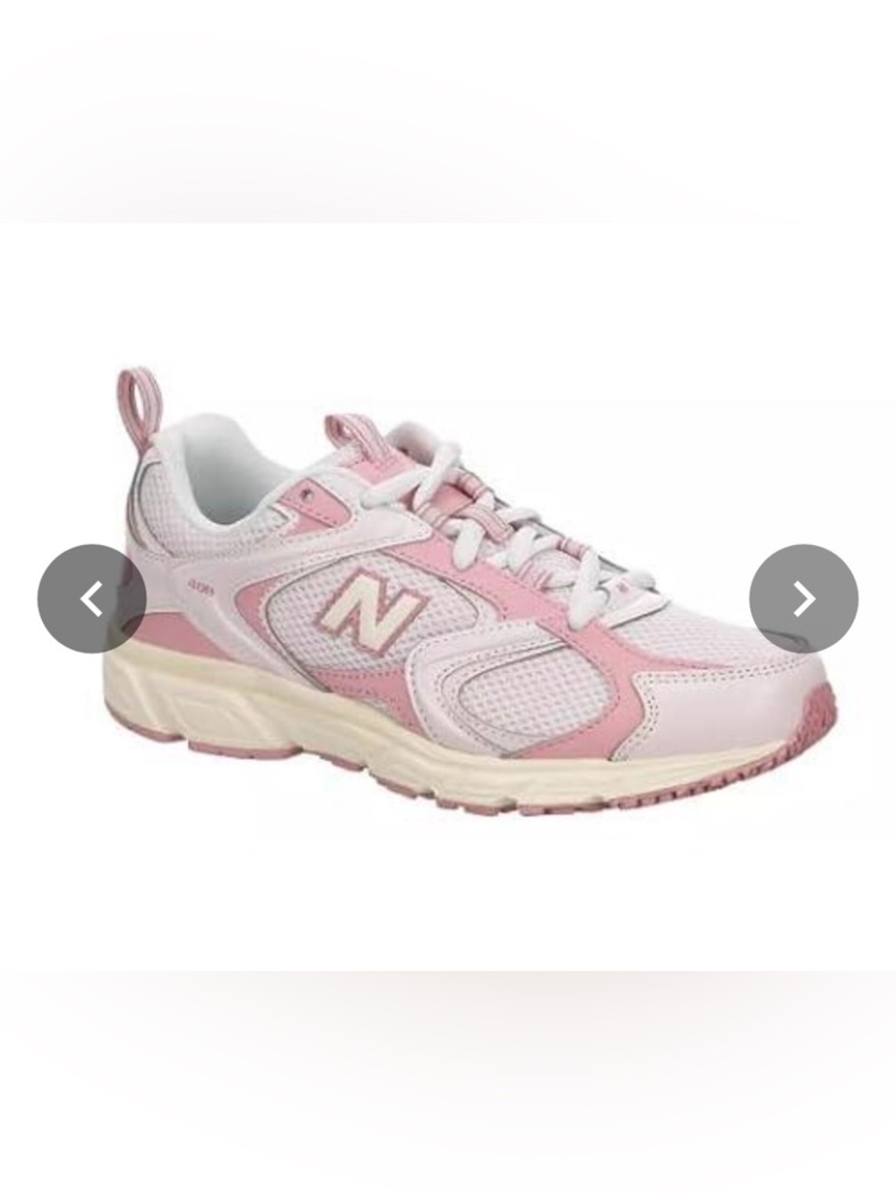New Balance 408 V1 Pink White Sneakers Men 10.5 Women 12